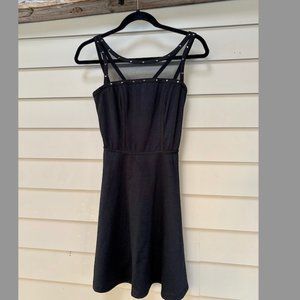Mystic Black Sheer Dress Size Small